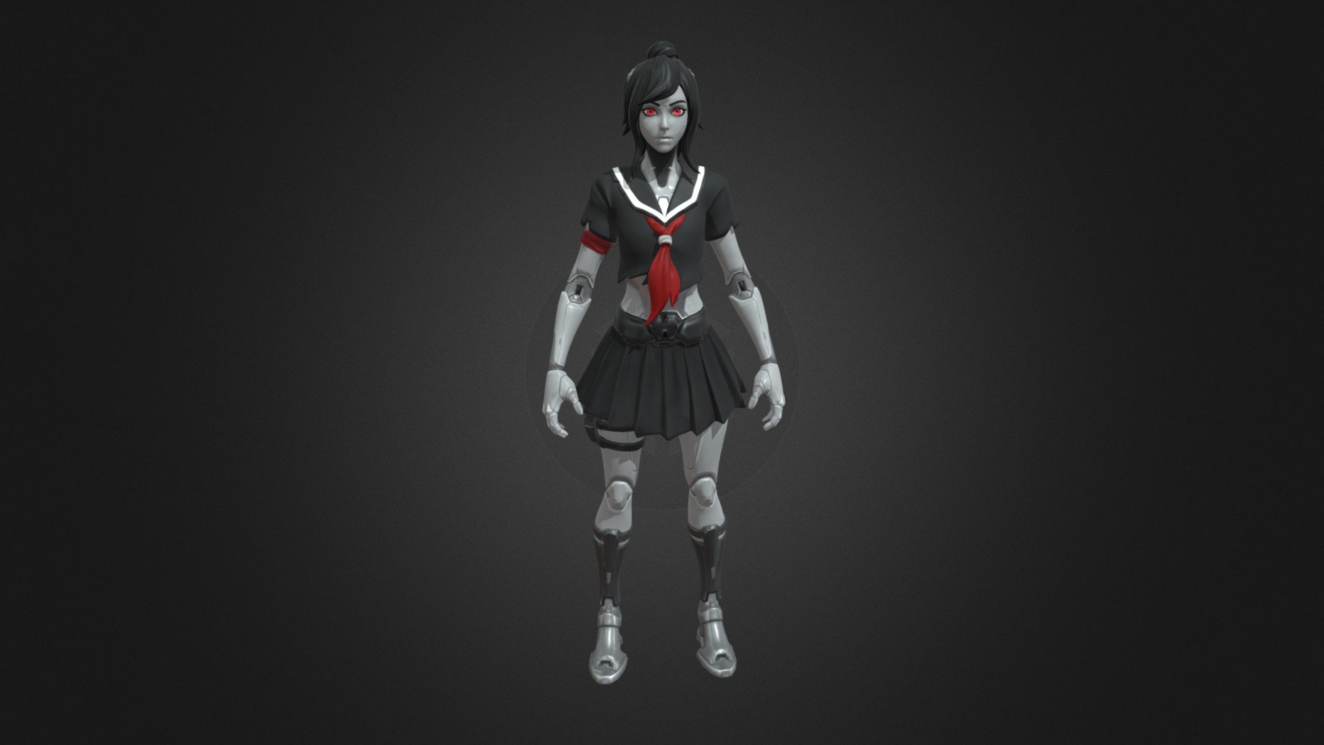 Fortnite skin concept tsuki ombres - Download Free 3D model by Alqui  (@alki.x1) [ee038f8]