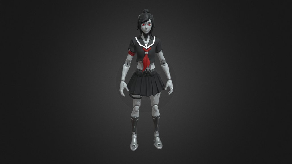 Fortnite skin concept tsuki ombres