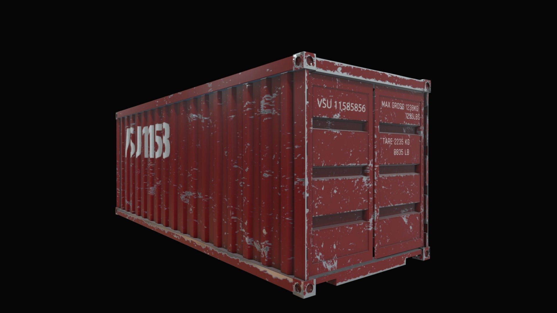 shipping container - 3D model by rebel (@512) [ee039c9] - Sketchfab