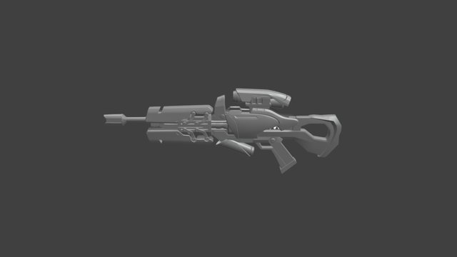 Widowmaker P Grayshade V02 3D Model