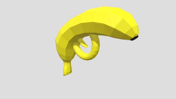 Banana Gun 3D Model
