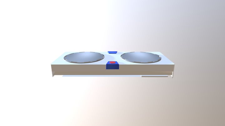 1+0=10殺菌燈 3D Model