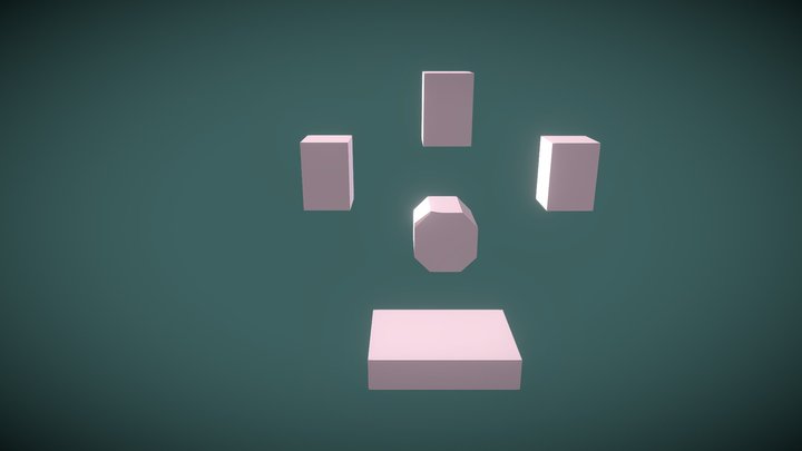 Rotate Cube 3D Model