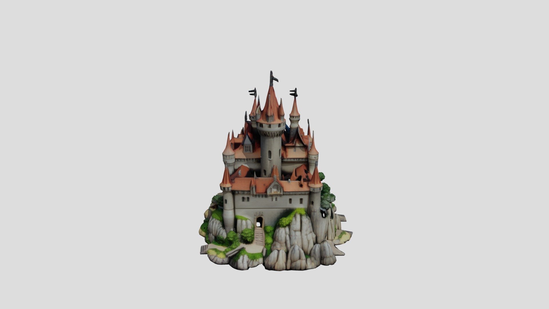 Castle - Download Free 3D model by Frederico.Monteiro [ee08ebb] - Sketchfab