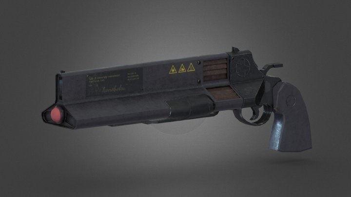Lr-3 energy revolver 3D Model
