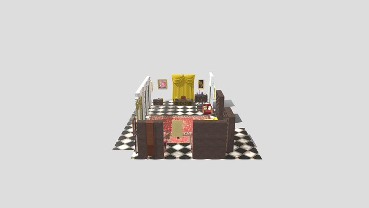 Yubaba's Room Collab Final 3D Model