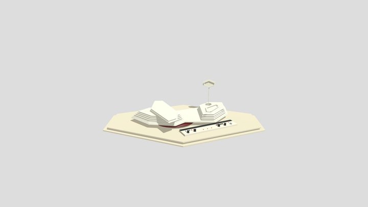 Tranquility Base Hotel & Casino 3D Model