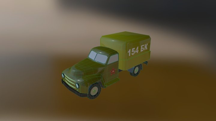 UAZ 300 3D Model
