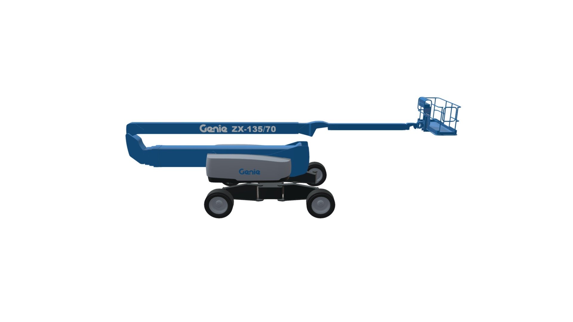 ZX135/70 Articulated Boom Lift (Genie) 3D model by bimstore