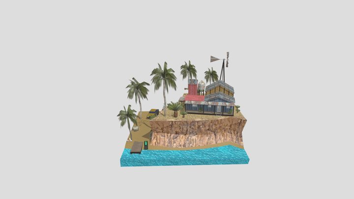 DAE Diorama - Rustborn 3D Model