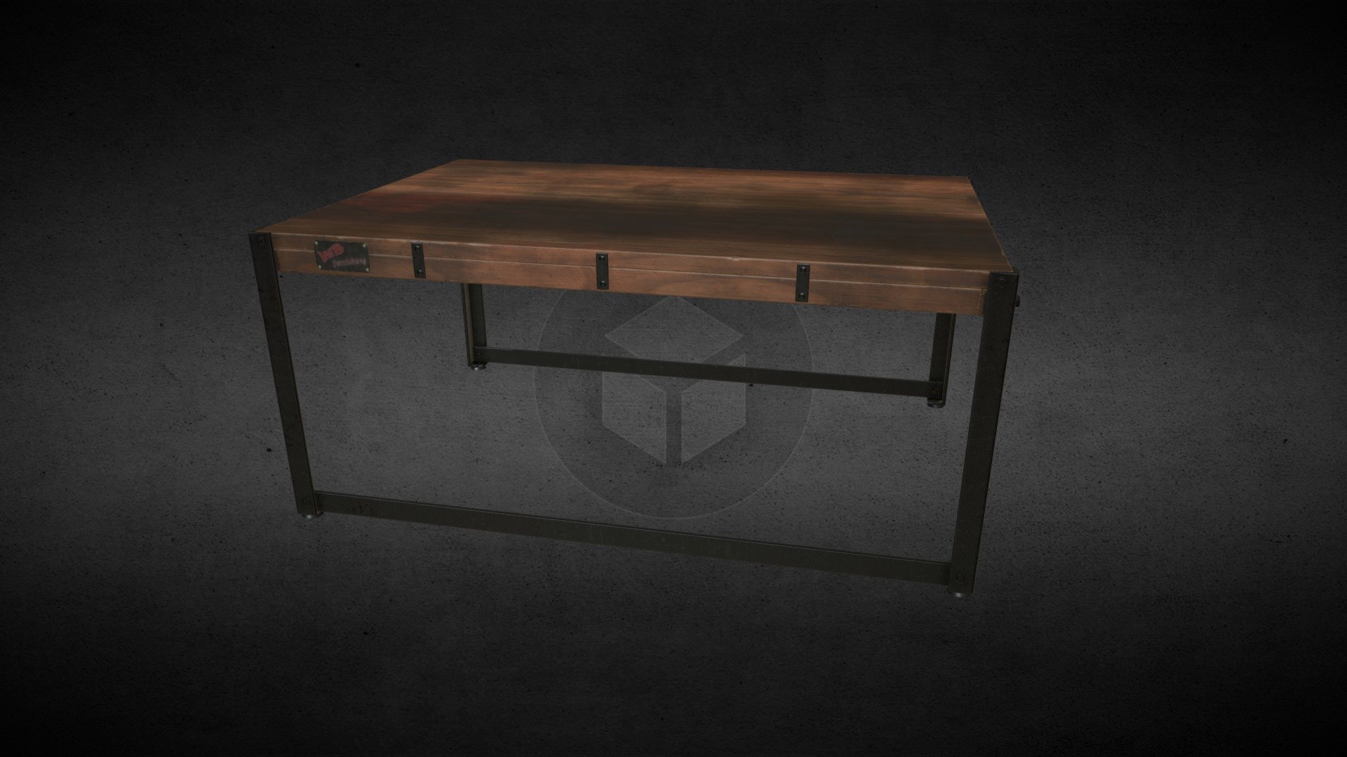 Coffee Table #2 (Industrial Style)