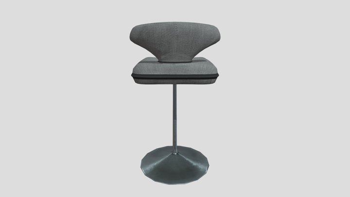 Bar Chair 3D Model