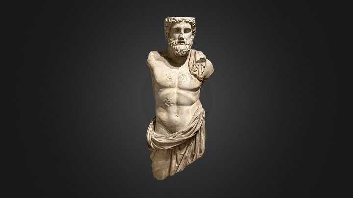 Bärtiger Gott 3D Model