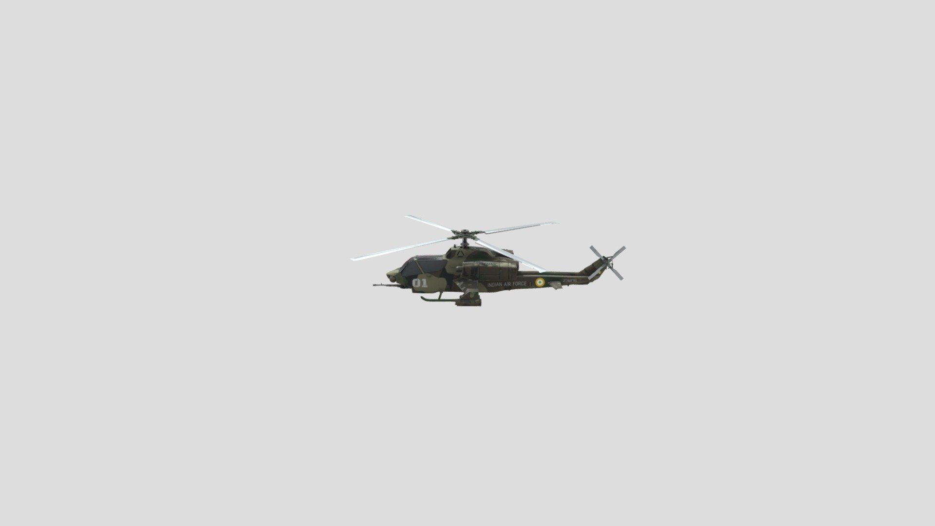 Bell AH1 Cobra - Download Free 3D model by Shreyash (@Shreyaxh ...