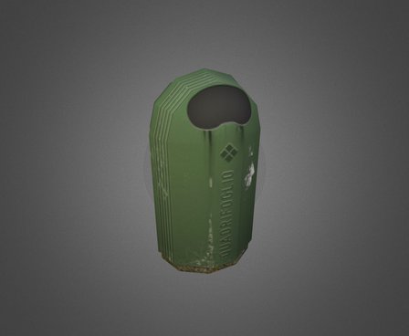 Genova Trashbin 3D Model