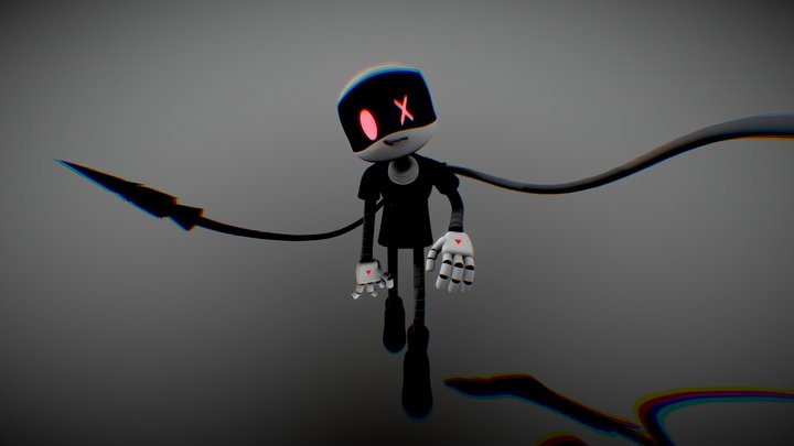 'Gluck' - Murder Drones: Revival 3D Model