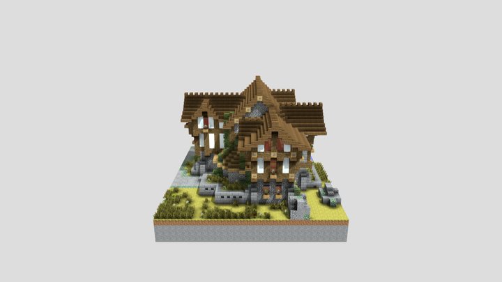 Medieval_CozyLittleHouse 3D Model