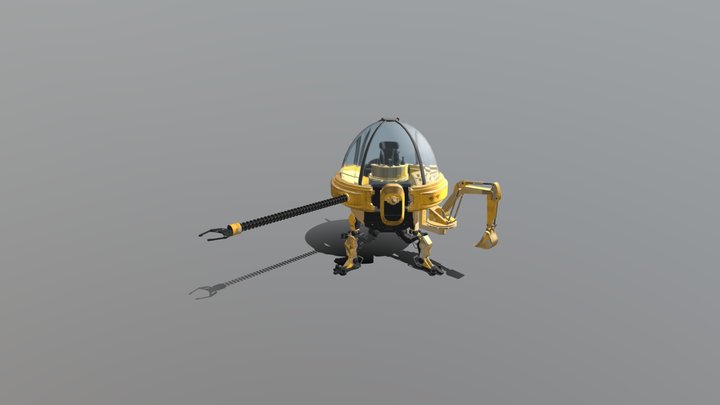 DOR robot 3D Model