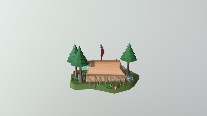 Viking- Keep it low poly 3D Model