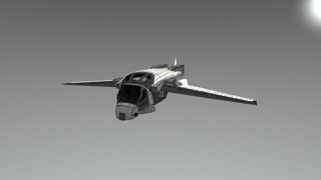 Spaceship Final 3D Model