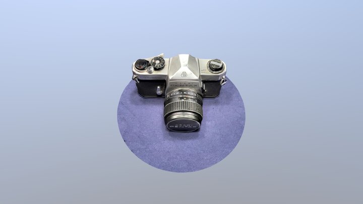 Pentax Spotmatic Camera 3D Model