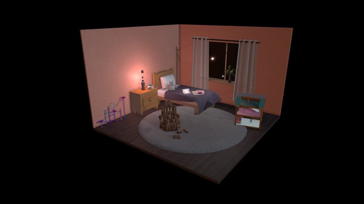 Toy Room - CGT Final 3D Model