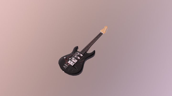 Guitarra3 3D Model