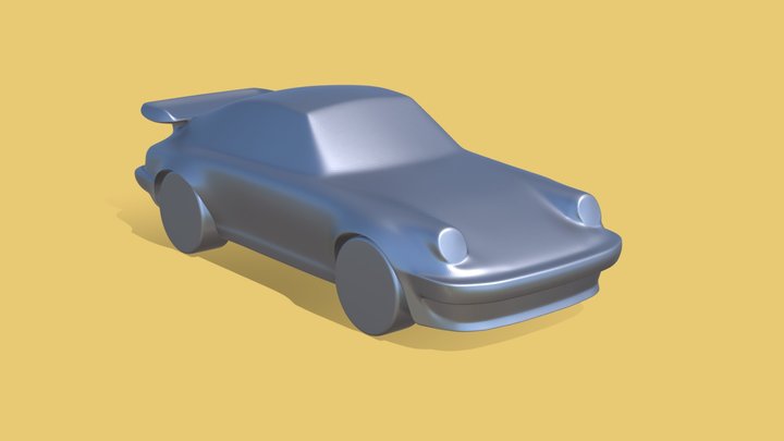 Porsche 911 turbo (1:32) 3D Model