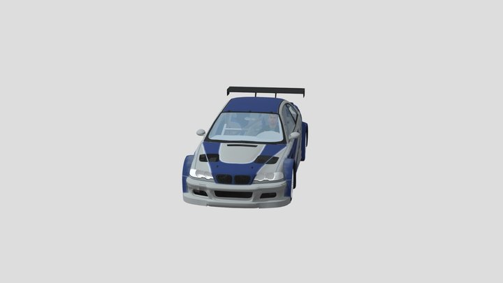bmw_m3_gtr_razor 3D Model