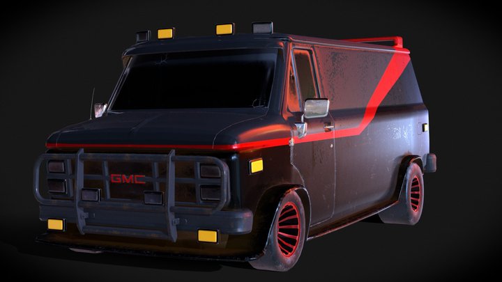 A - Team Van 3D Model