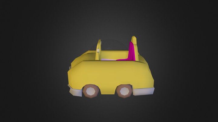 Taxi44 3D Model