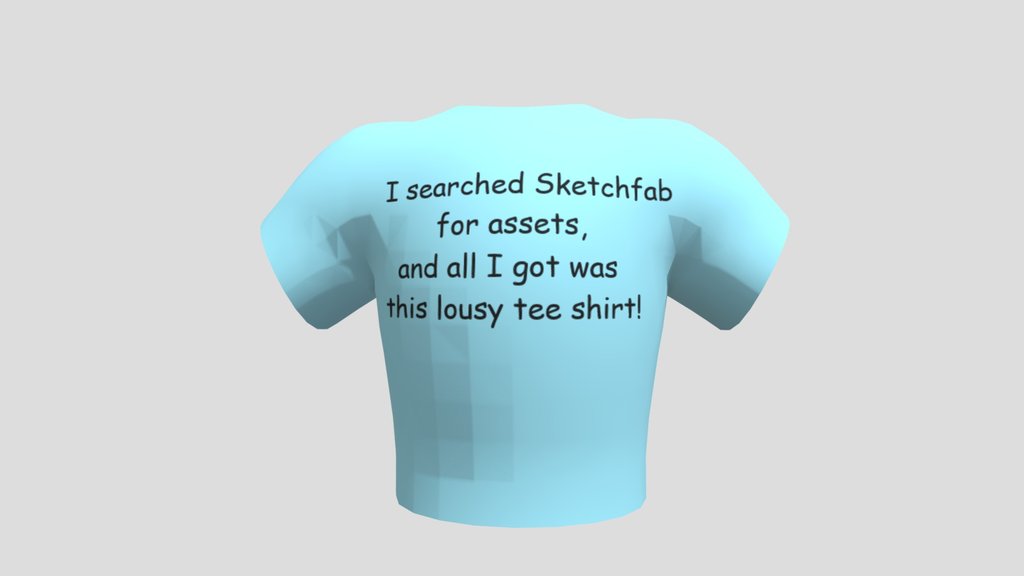 Davali SketchFab Tee Shirt!
