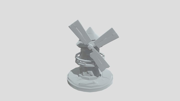wind 3D Model