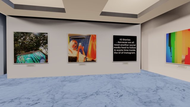 Instamuseum for @Miketyau 3D Model