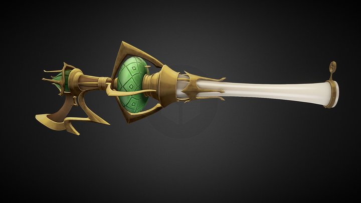 Oil Rifle 3D Model