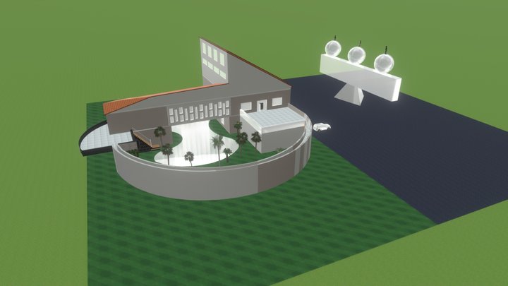 Visitor's Center (2) 3D Model