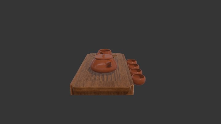 tea_set 3D Model