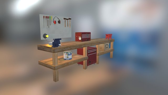Workbench 3D Model