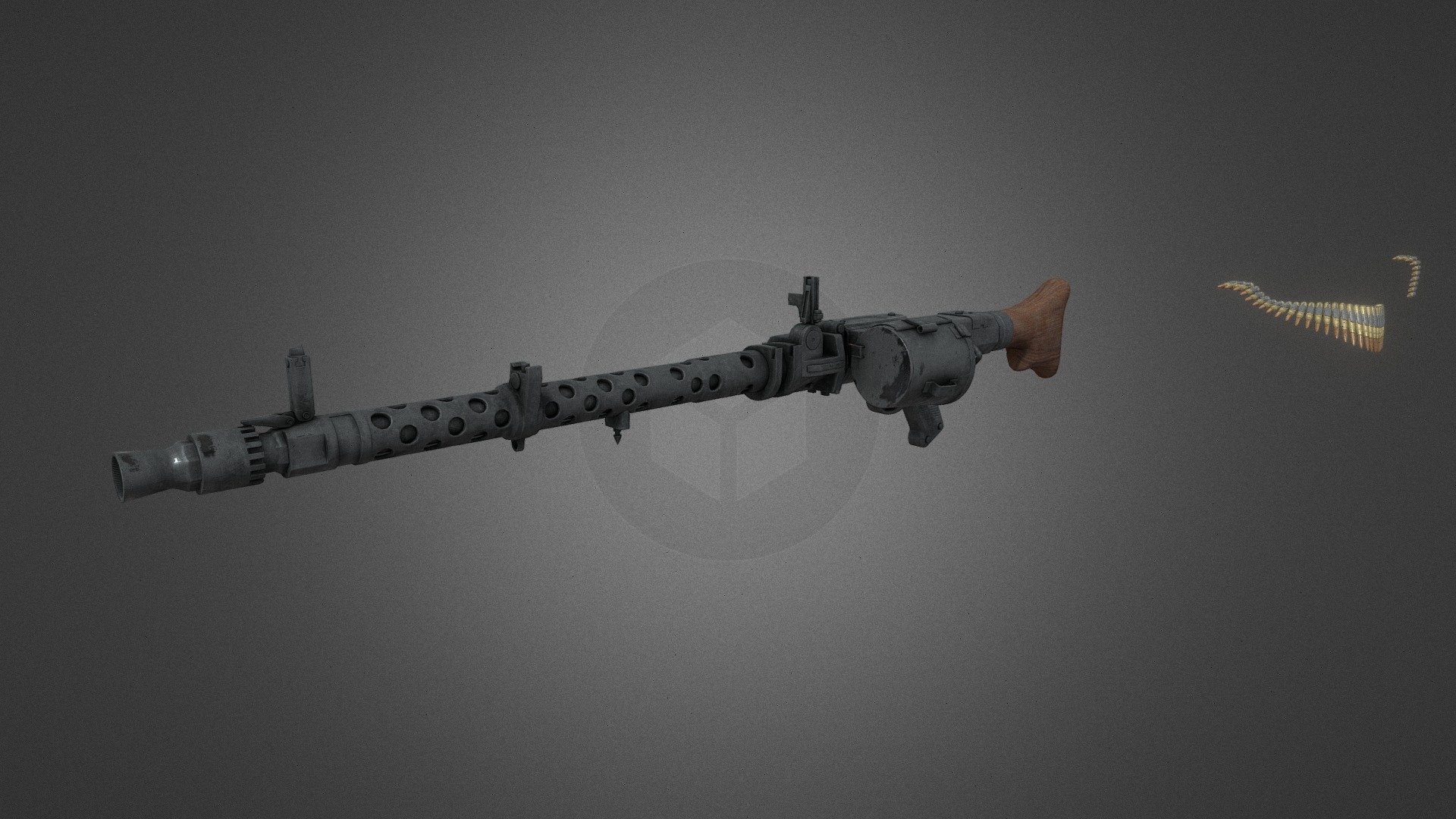 Mg 34 Download Free 3d Model By Buh Buh Late [ee1879e] Sketchfab