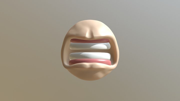 Day 24 - Anger #SculptJanuary18 3D Model