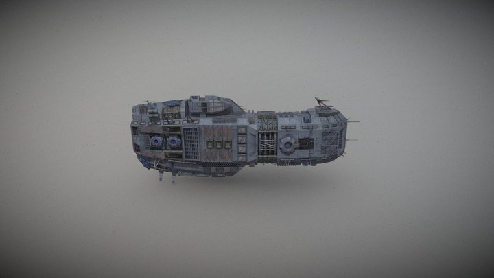 Space_ship 3D Model