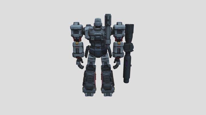 Ra Megatron 3D Model