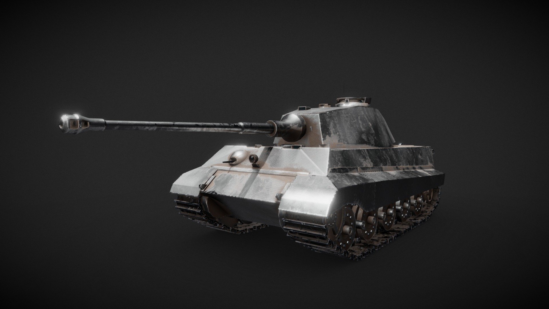 Tiger2 - 3D model by Z3nsiter [ee1a7e2] - Sketchfab