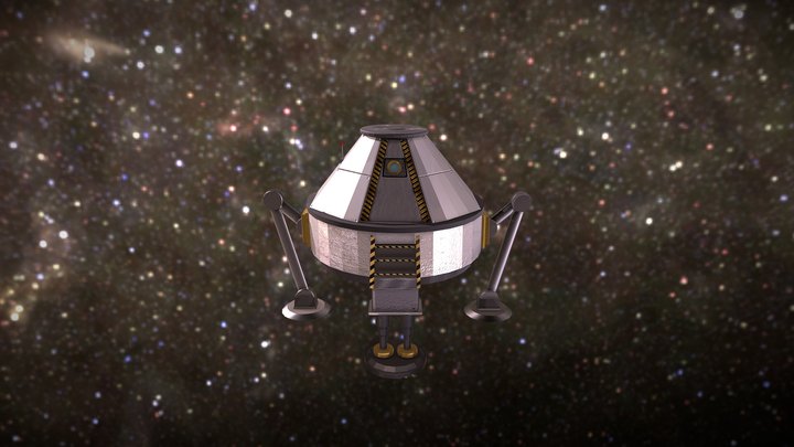 Nave Capsula 3D Model