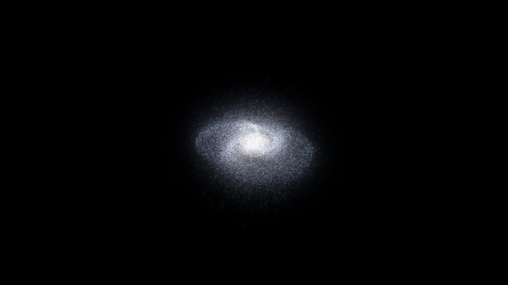 Milky Way Galaxy 3D Model