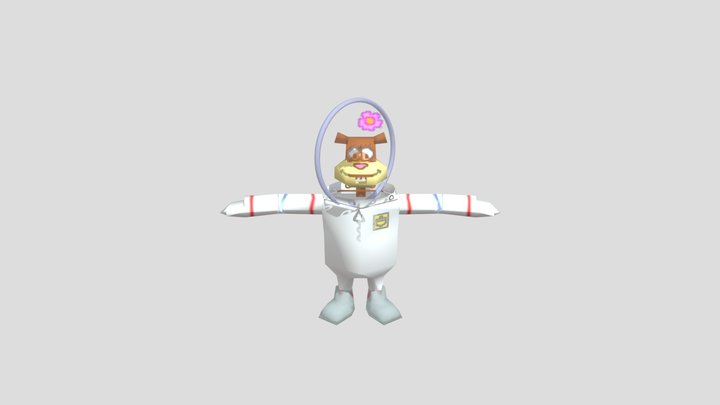 Sandy Cheeks 3D Model