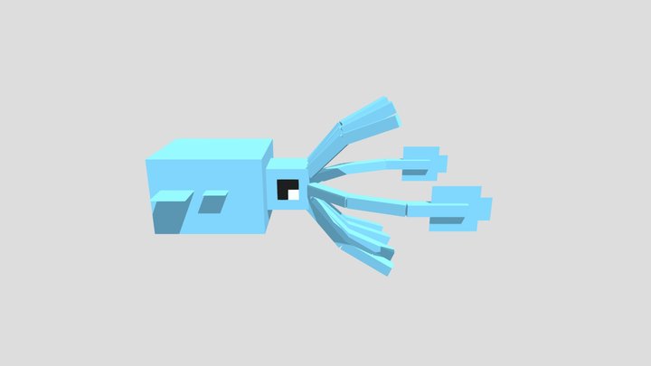 Squid 3D Model