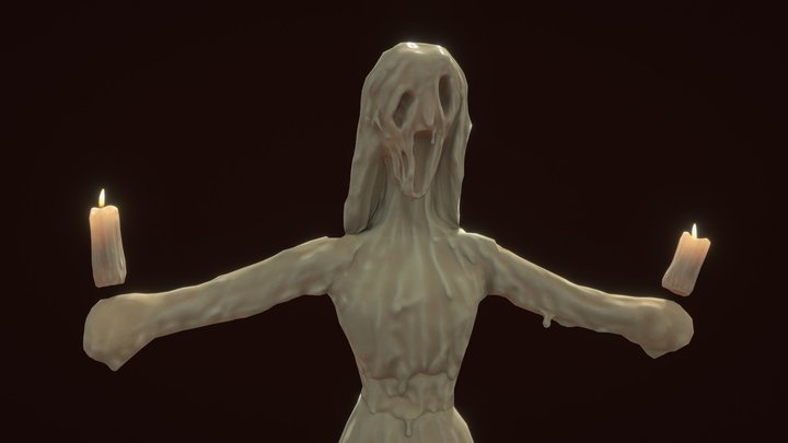 Wax Golem 3D Model