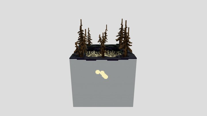 PixelMine | 26 Prison Mines  Mine23 3D Model