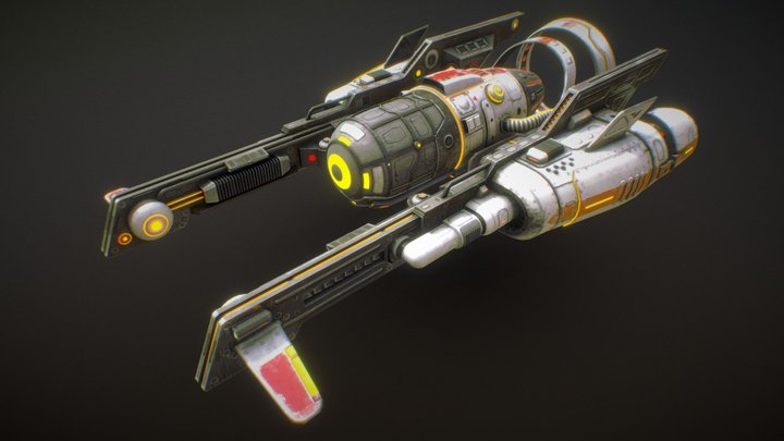 Radial-G : Racing Revolved - Uriel (white) 3D Model